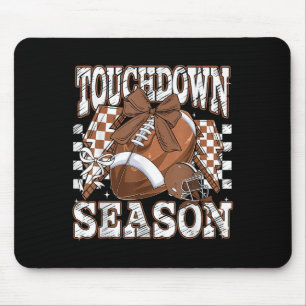 Retro Groovy Touchdown Seizoen Football Game Dag Muismat