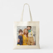 Retro Groovy Vrede Liefde Vreugde Vakantie Foto Tote Bag (Achterkant)