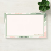 Retro Groovy Wavy Pattern Post-it® Notes (Kantoor)