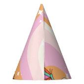 Retro Grooy Laten we gaan ghoul Halloween Verjaard Feesthoedjes (Achterkant)