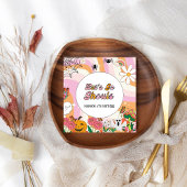 Retro Grooy Laten we gaan ghoul Halloween Verjaard Servet