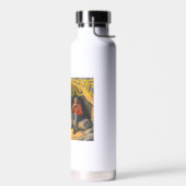 Retro Grot Kampeeravontuur Kompas Reisbeker Waterfles (Links)