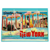 Retro grote cadeautas Long Island (Voorkant)
