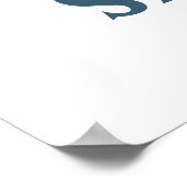 Retro grote gele taxichauffeur poster (Hoek)