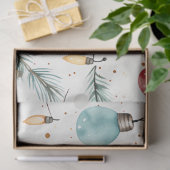 Retro Grote Kerstverlichting Strings Kerstmis Tissuepapier (Geschenk)