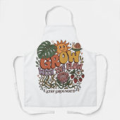 Retro Grow With The Flow Tuinier Schort | Boho Fl (Voorkant)