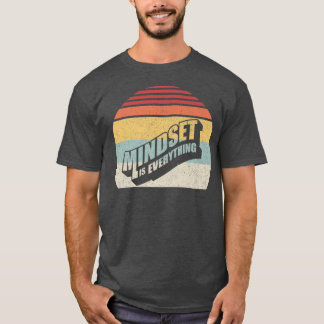 Retro Growth Mindset Entrepreneur Teacher Fitness T-shirt