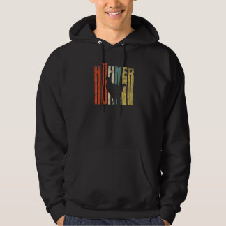 Retro grunge farmer chicken saying hoodie