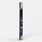 Retro Grunge Flying Flag of America Case-Mate iPhone Case (Achterkant/rechts)