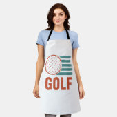 Retro Grunge Golf Schort (Gedragen)