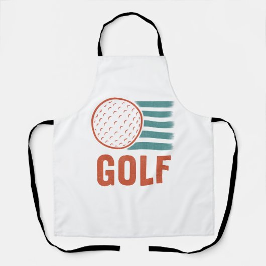 Retro Grunge Golf Schort (Voorkant)