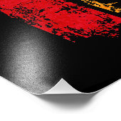 Retro Grunge Kwanzaa Principes Foto Afdruk (Hoek)