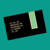 Retro grunge oranje bruin, stijlvol visitekaartje