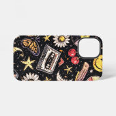 Retro Grunge Sunshine Bliss iPhone Hoesje (Achterkant horizontaal)