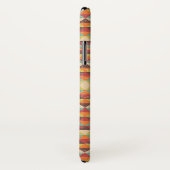 Retro Grunge Triangles Patroon Case-Mate iPhone Case (Achterkant / rechts)