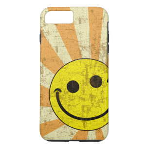 Retro Grungy Sunburst Case-Mate iPhone Case