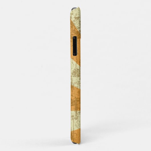 Retro Grungy Sunburst Case-Mate iPhone Case (Achterkant/rechts)