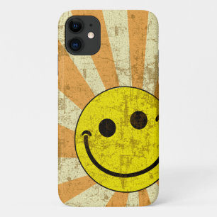 Retro Grungy Sunburst Case-Mate iPhone Case