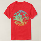 Retro Guantanamo Bay - Verloop waterboarding T-shirt (Design voorkant)