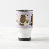 Retro Guinea Pig 'Betty' Travel Mug Reisbeker (Center)