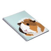 Retro Guinea Pig "Elsie"-laptop Notitieboek (Rechterzijde)