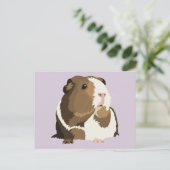 Retro Guinee-Briefkaart "Betty" Briefkaart (Staand voorkant)