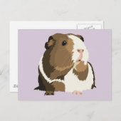 Retro Guinee-Briefkaart "Betty" Briefkaart (Voorkant / Achterkant)