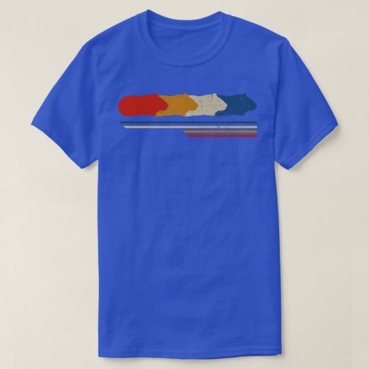 Retro Guinee-Dierenvriend T-shirt (Design voorkant)