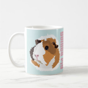 Retro Guinee Pig "Elsie"-Mok Koffiemok