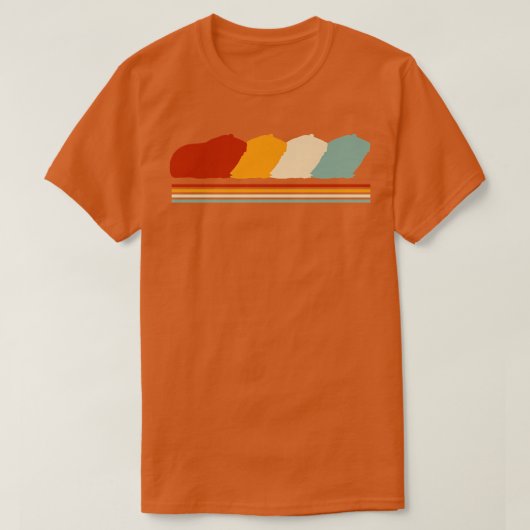 Retro Guinee Varkens T-shirt (Design voorkant)
