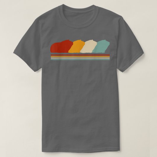 Retro Guinee Varkenshaar Pig T-Shirt (Design voorkant)