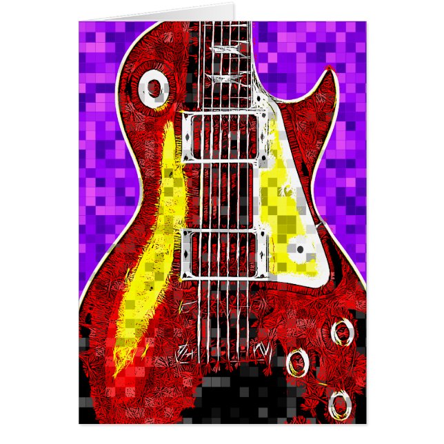 Retro Guitar (Voorkant)