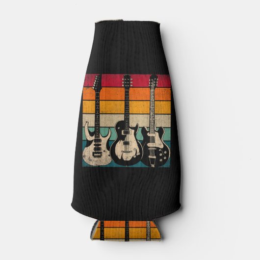 Retro Guitar Flesjeskoeler (Voorkant)