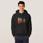 Retro Guitar Hoodie (Voorkant volledig)