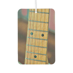 retro guitar lover gift luchtverfrisser