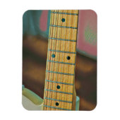 retro guitar lover gift magneet (Verticaal)