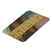 retro guitar lover gift magneet (Linkerzijde)