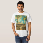 retro guitar lover gift t-shirt (Voorkant volledig)
