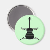 Retro Guitar Magnet (Voorkant / Achterkant)