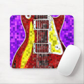 Retro Guitar Muismat (Met muis)