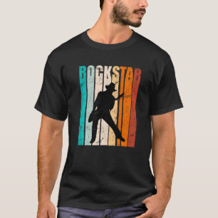 Retro Guitar Rock en Roll Guitarists Guitar Music T-shirt