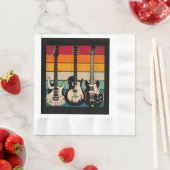 Retro Guitar Servet (Insitu)