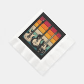 Retro Guitar Servet (Hoek)