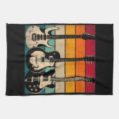 Retro Guitar Theedoek (Horizontaal)