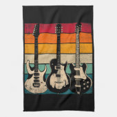 Retro Guitar Theedoek (Verticaal)