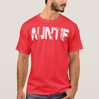 Retro Guitarist Moeder Auntie Guitar Moederdag T-shirt