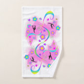 Retro Gymnastics Bad Handdoek (Handdoek)