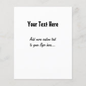 Retro Haan Art Custom Flyers (Achterkant)