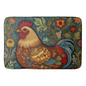 Retro haan boho chic country kip badmat (Voorkant)