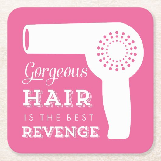 Retro-haardroger — Onderzetters (Voorkant)